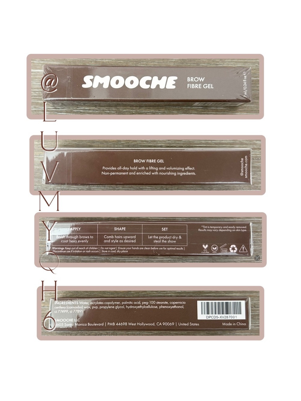 Smooche Fibre Brow Gel